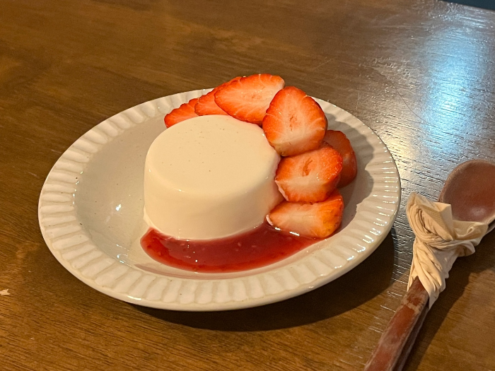 딸기푸딩의 모습