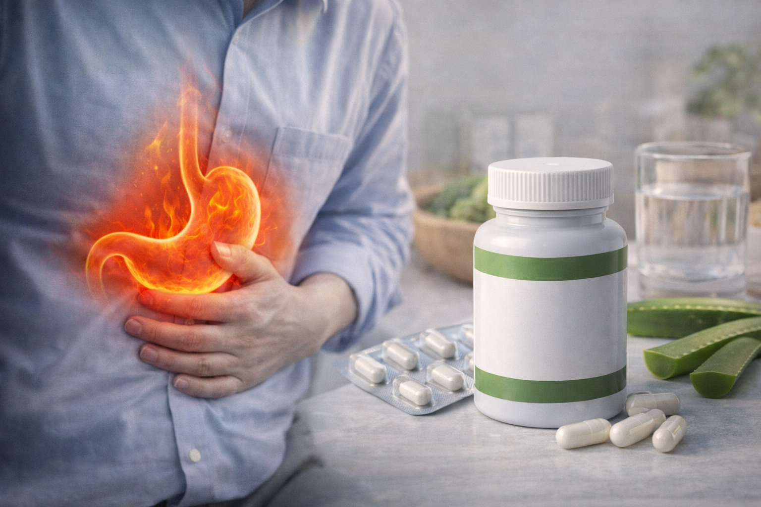 속쓰림과 위영양제 관련 이미지