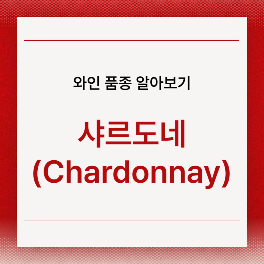 샤르도네(Chardonnay)