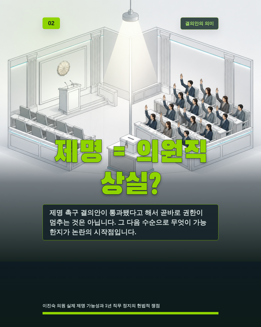 제명 = 의원직 상실?