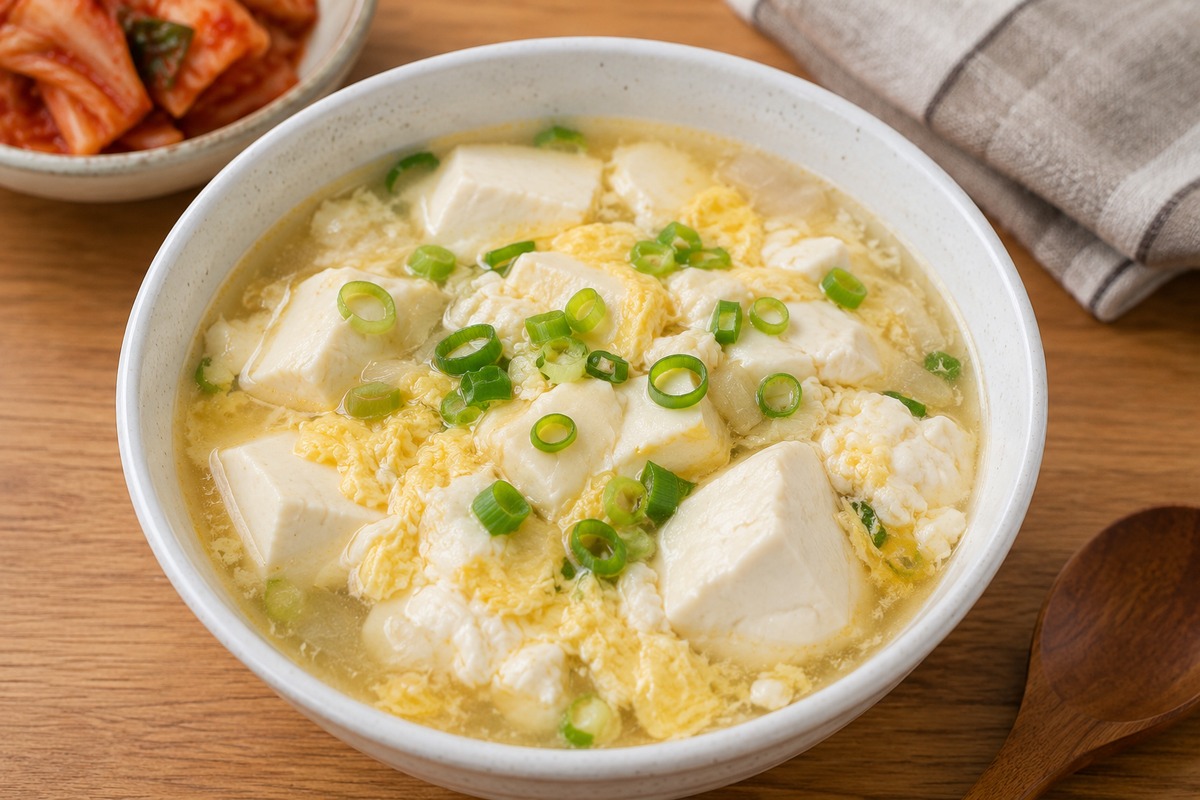 순두부계란국