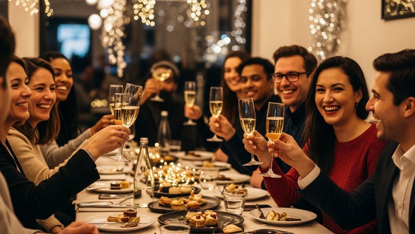 연말 모임 안내문