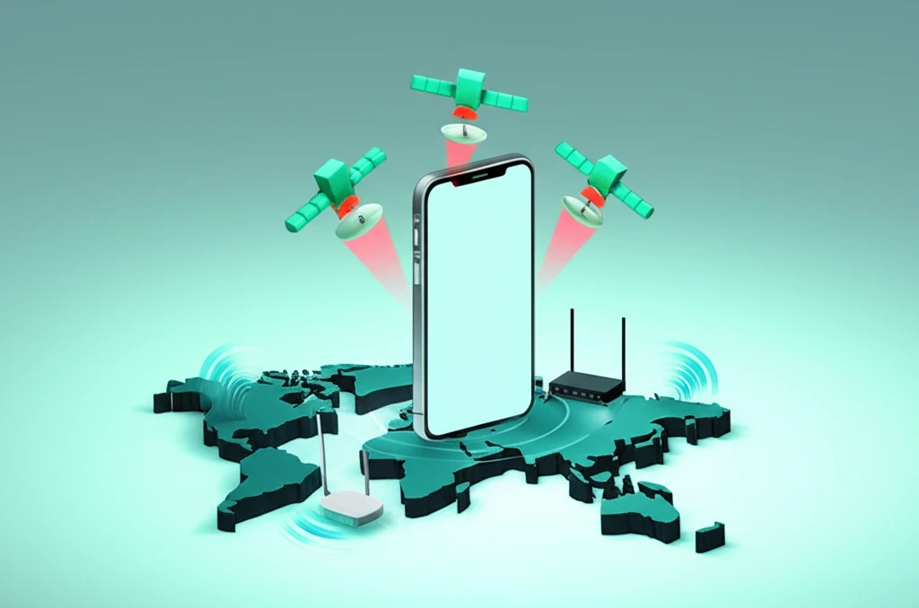 실시간 위치 공유 설정과 스마트폰 긴..