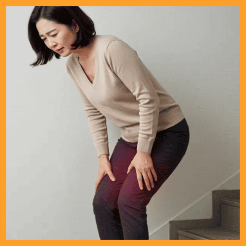 무릎 통증 증상 및 유발 요인 계단 걷기