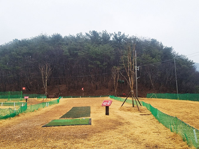 진주 동부5개면파크골프장. 경상남도 진주시 사봉면 사곡리 1853