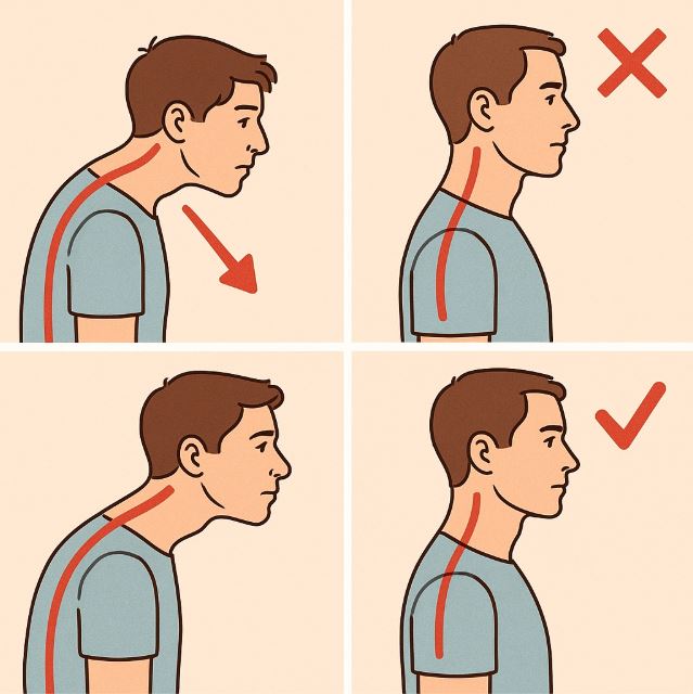 거북목 관련 이미지