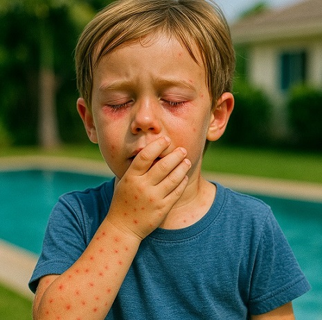 여름 전염병 관련 사진