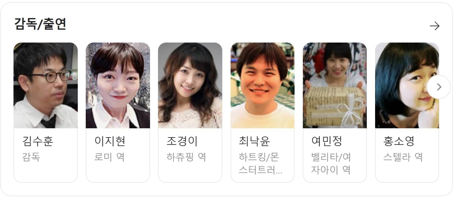 사랑의하츄핑 출연진