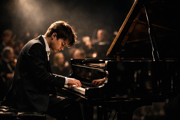 임윤찬 연주 모습