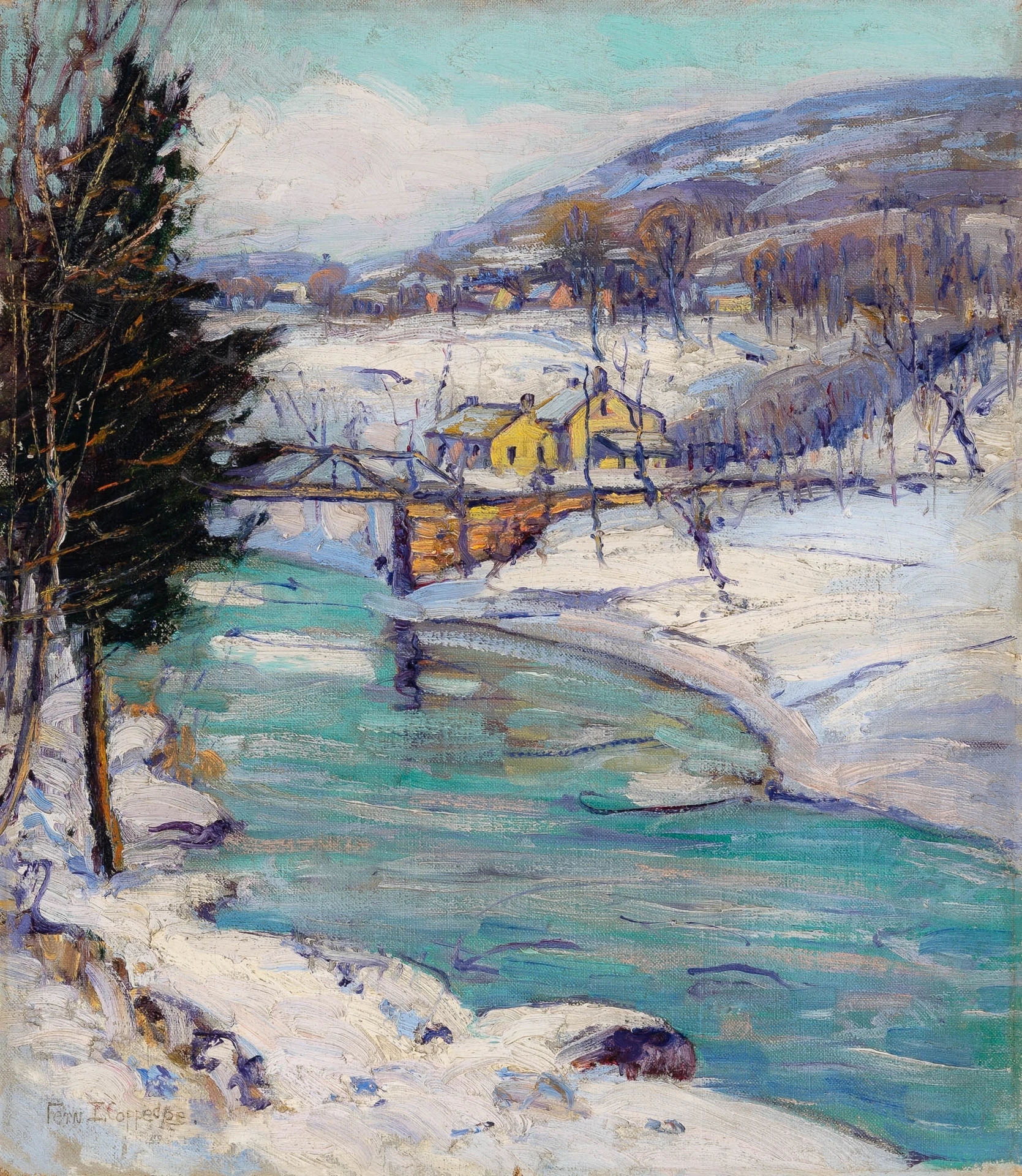 펀 이사벨 코페지(Fern Isabel Coppedge), 미국, 인상주의, 화가, 1883-1951