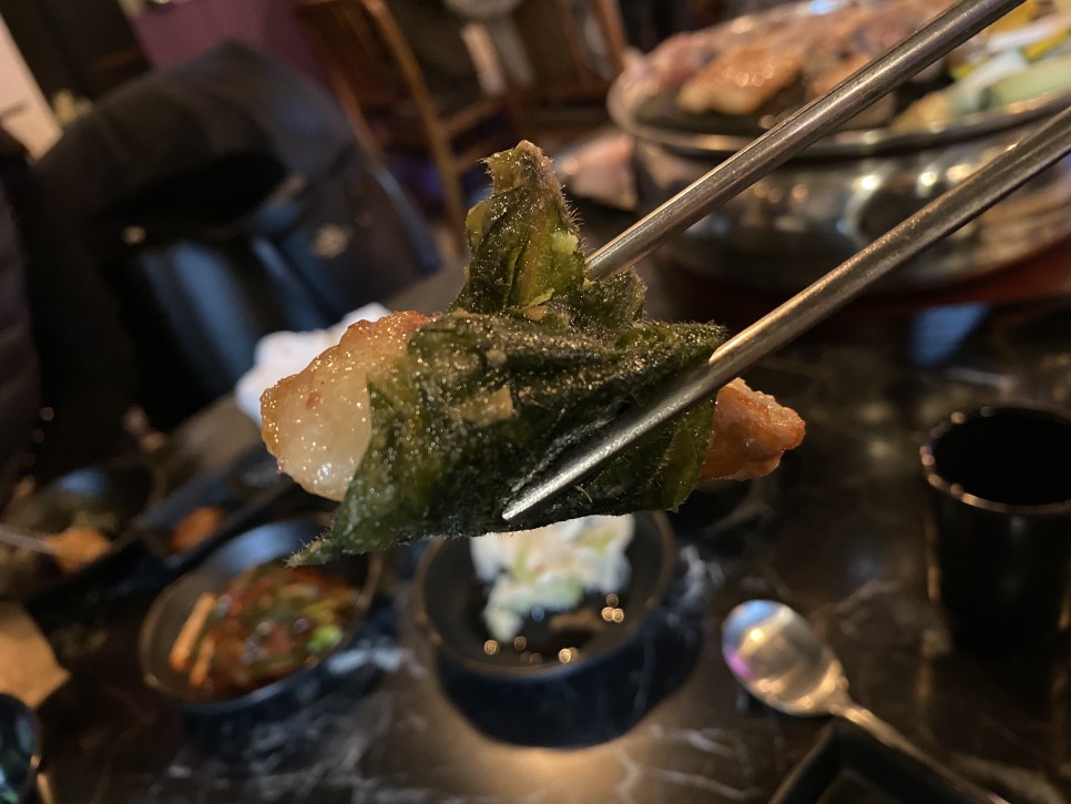 망원동 고기집 고기온도