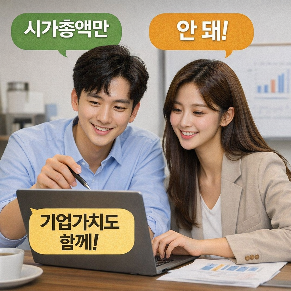 시가총액, 기업가치 함께 보는 법