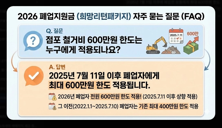 폐업지원금 신청 가이드 [2026 최신] 자격 조건 및 필요 서류 5가지 총정리