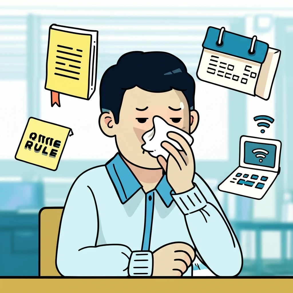 독감 확진 시 회사 제출용 진단서 필..