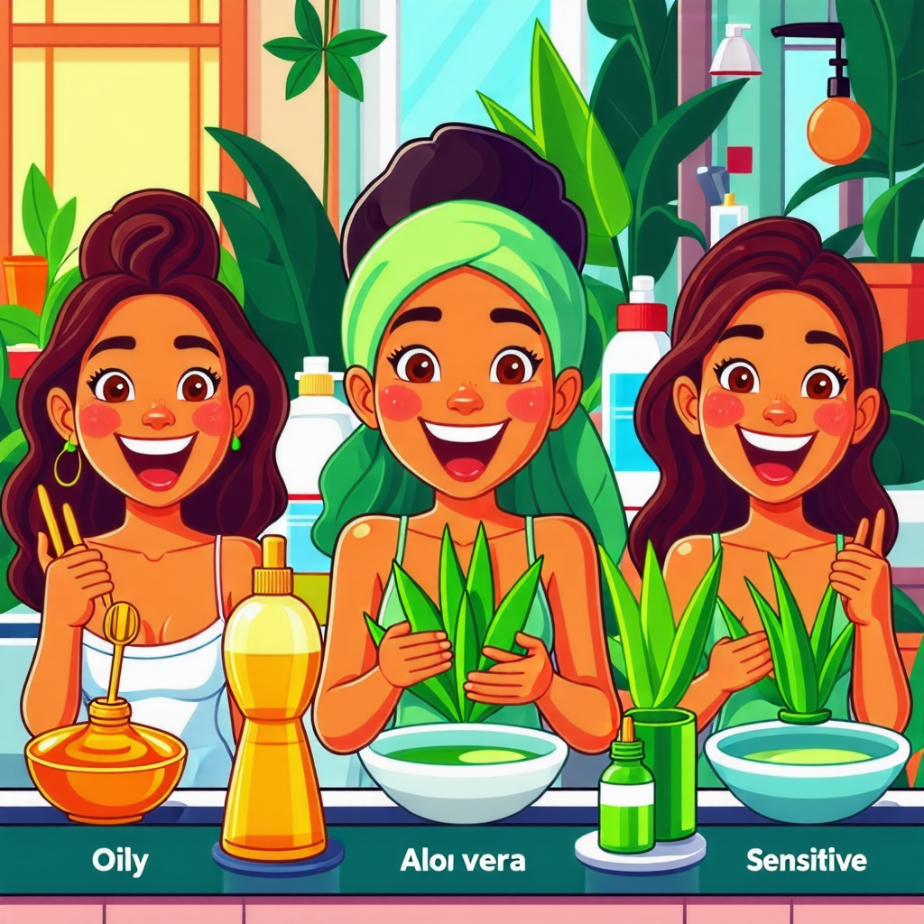 피부 타입별 천연 성분을 활용한 세안법: 지성, 건성, 복합성 피부 맞춤 관리