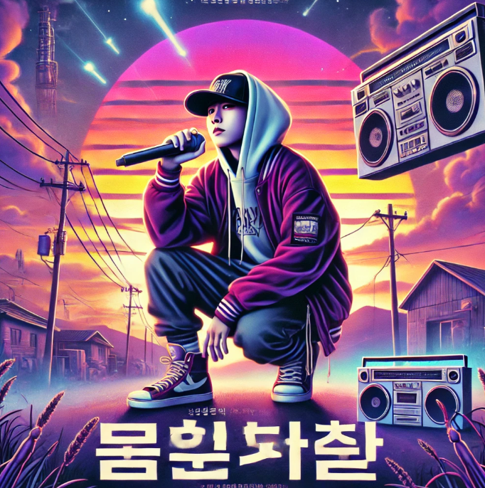 힙합 공연하는 이미지