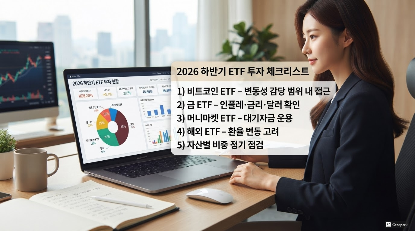 2026 하반기 ETF 투자 체크리스트