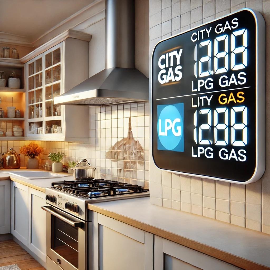 도시가스 lpg 가격