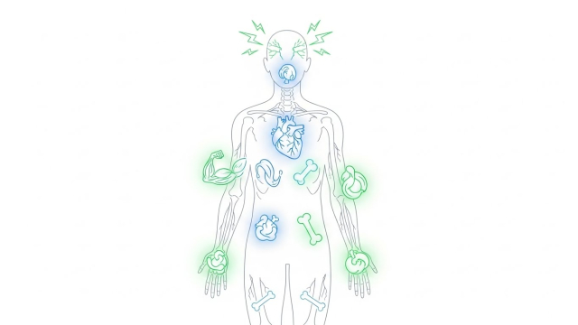 마그네슘 효능 전신역할 일러스트