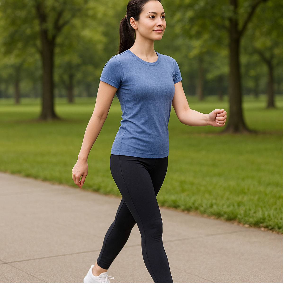 걸으면서 하는 복부 자극 운동 3가지