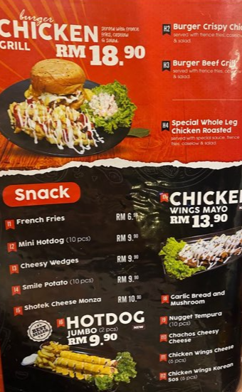 GEBEKK-WESTERN&amp;#39;S-FOOD-메뉴
