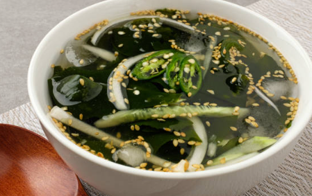 오이냉국 냉면육수