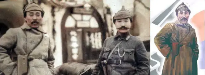 봉오동 전투 대승의 주역 최진동 사령관과 홍범도 장군 실제 역사 사진 및 권총