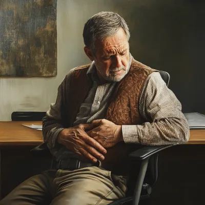 허리 디스크의 원인이 되는 자세2