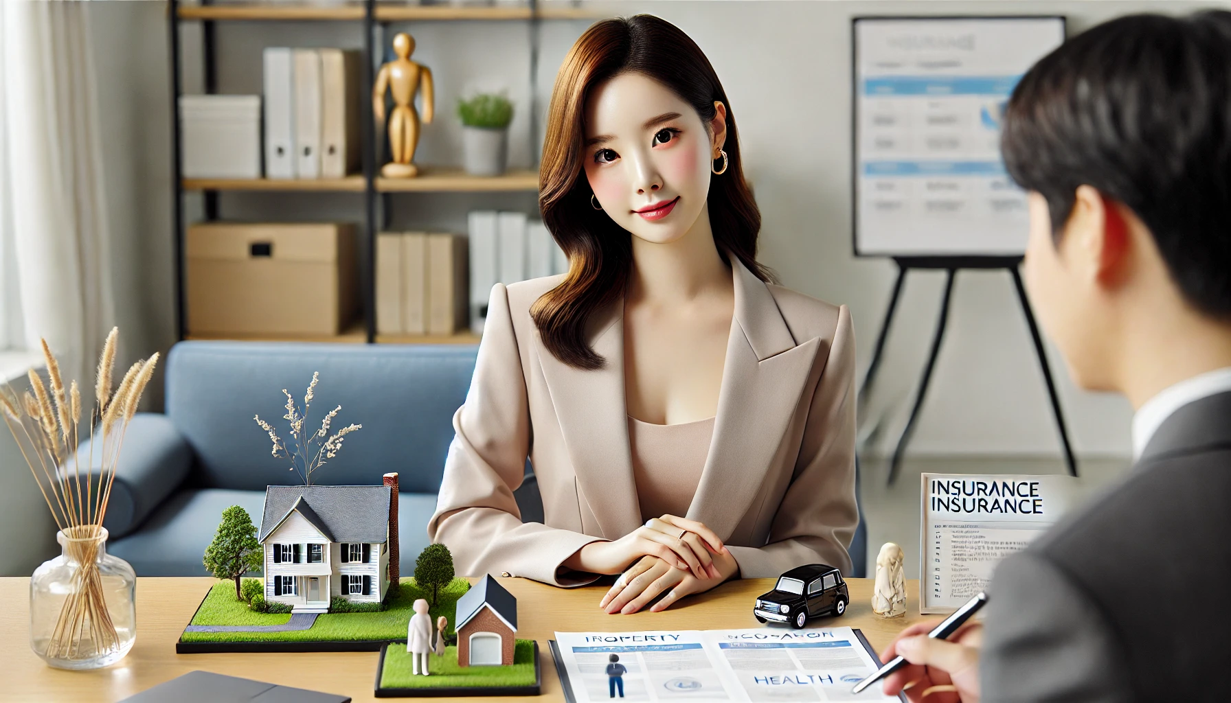 손해보험 종류 확인하는 이미지