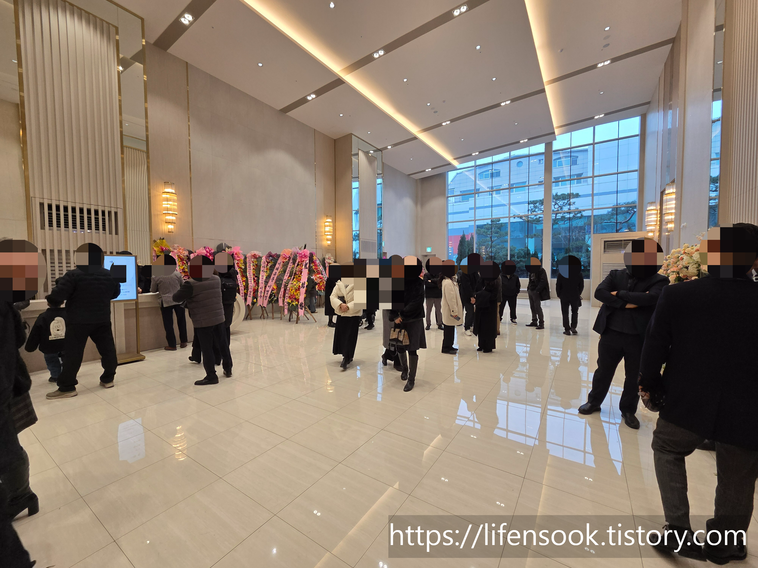 AW컨벤션 6층 테라스볼룸 로비