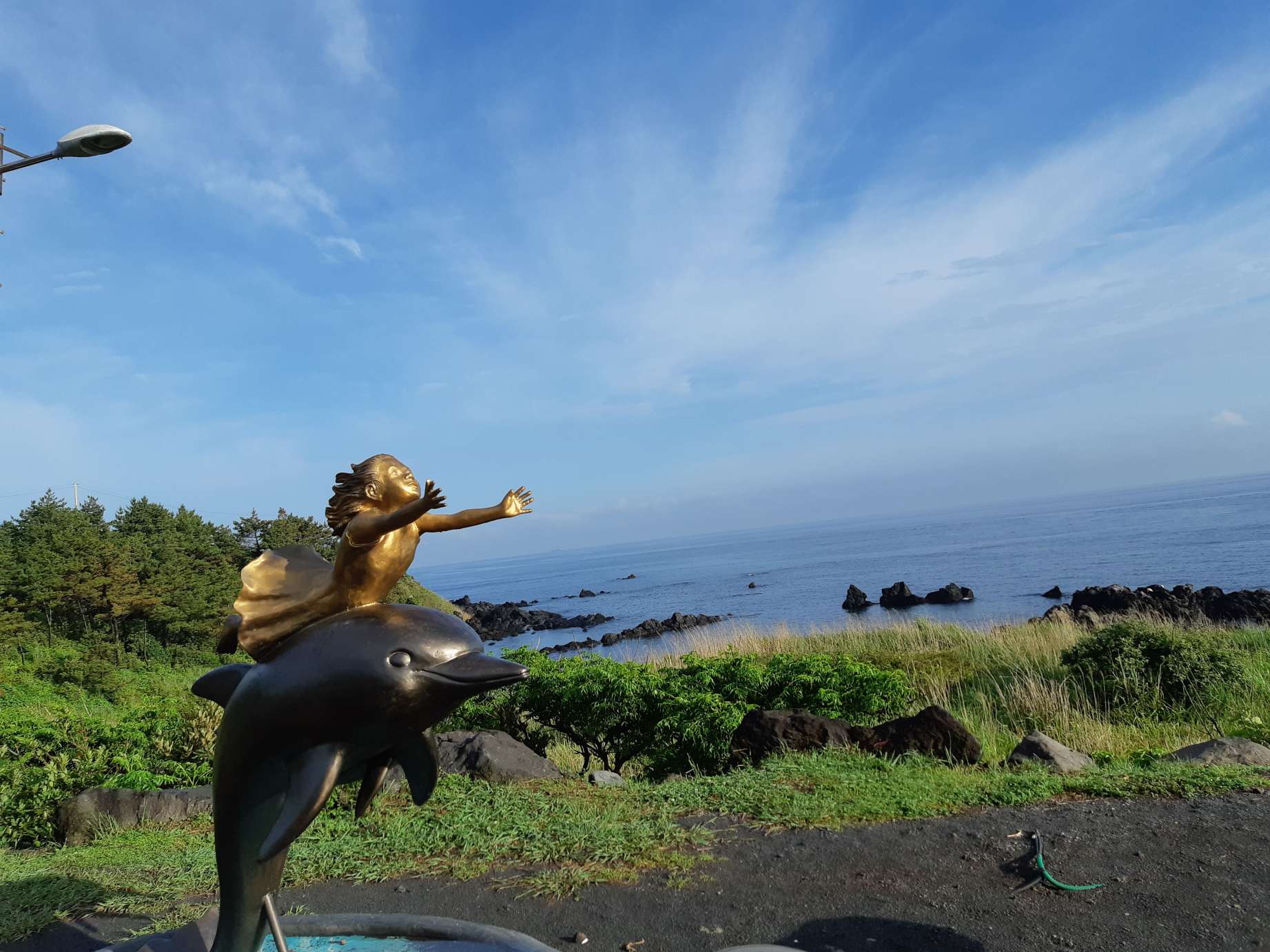 용담해안도로 조형물