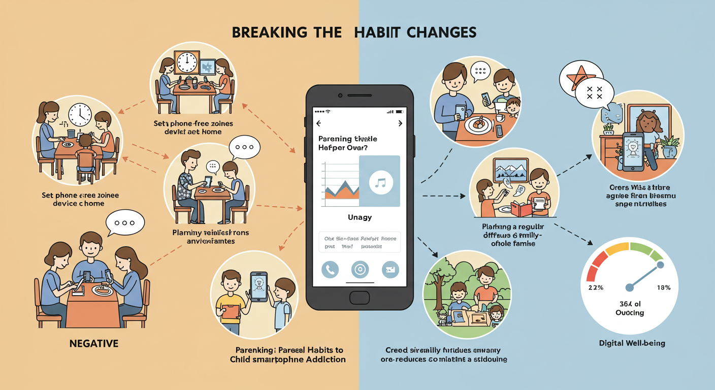 스마트폰 중독 관련 그림