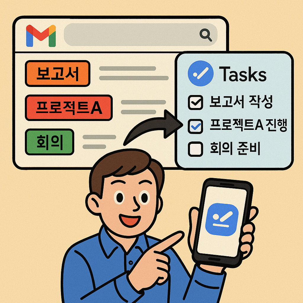 라벨과 Google Tasks를 연동해 일정 완벽 정리하기