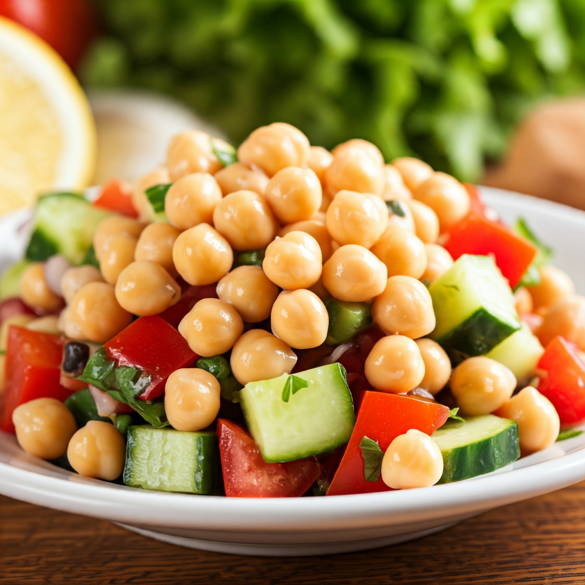 지중해식 병아리콩 샐러드