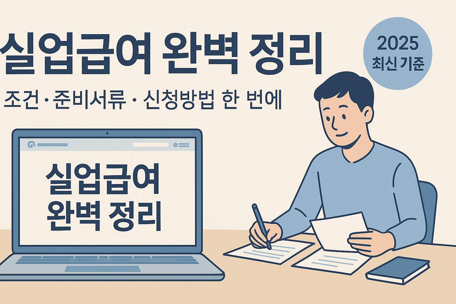 실업급여 완벽 가이드|수급조건 4가지·신청 절차·지급일수·모의계산 총정리