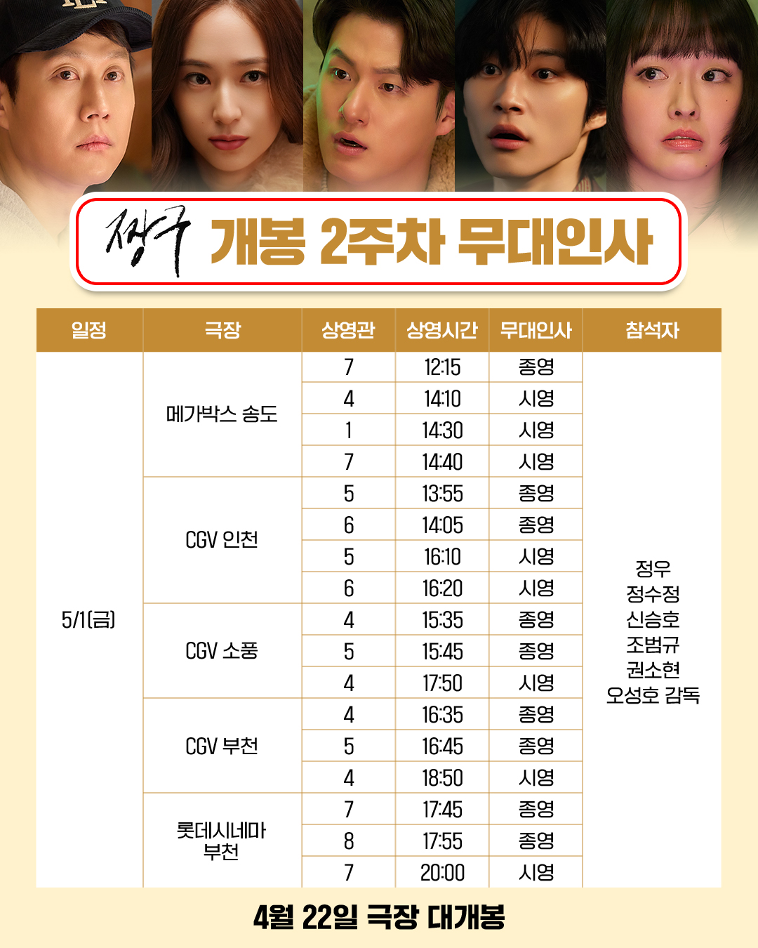 5/1 짱구 무대인사