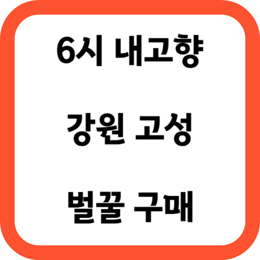 강원 고성 벌꿀