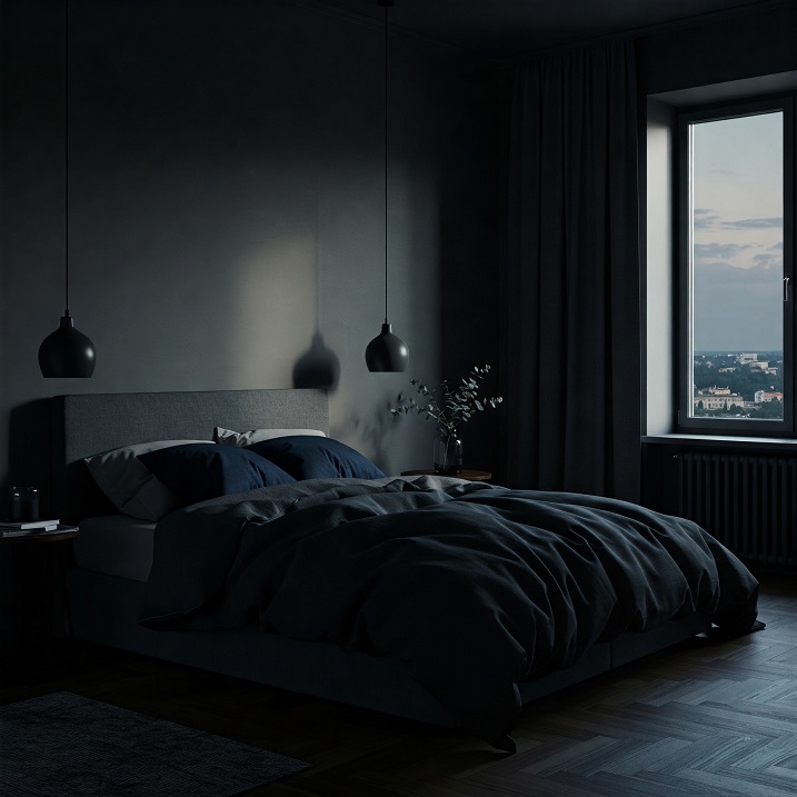 조용한 침실 사진