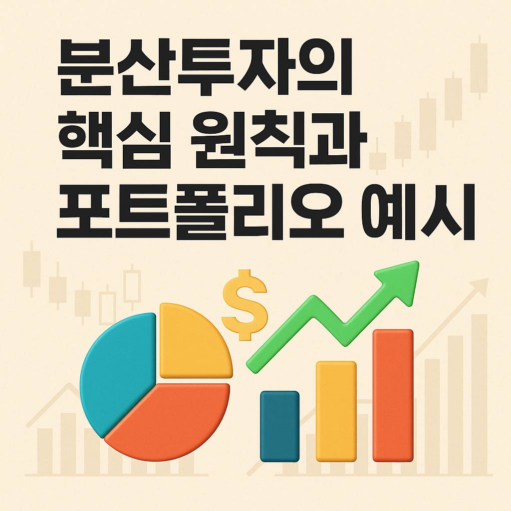 분산투자의 핵심 원칙과 포트폴리오 예시