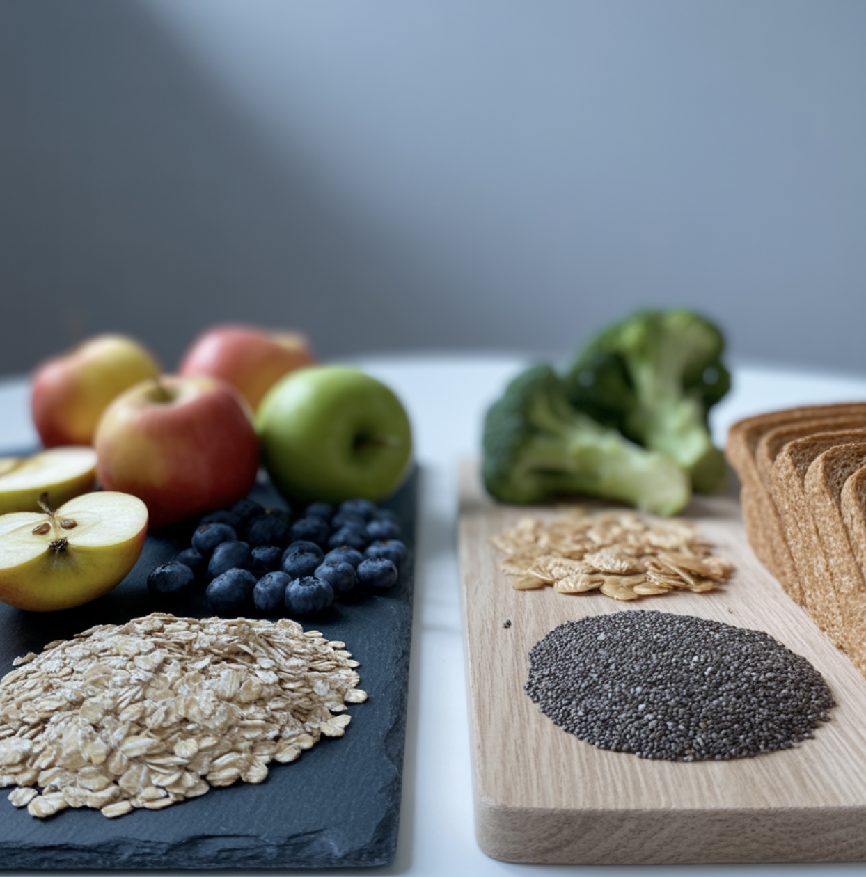 '불용성'과 '수용성', 두 섬유질의 균형