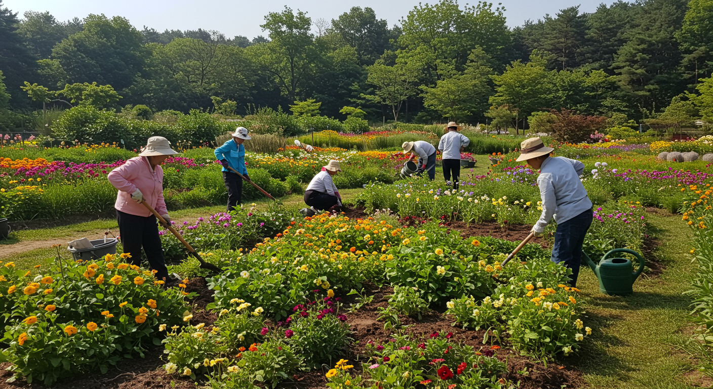 전원주택 정원꾸미기 아이디어