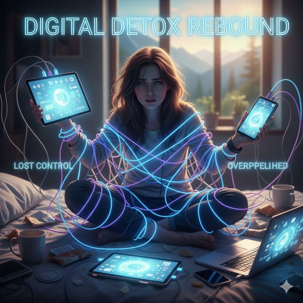 디지털 디톡스 리바운드를 막는 7가지 전략