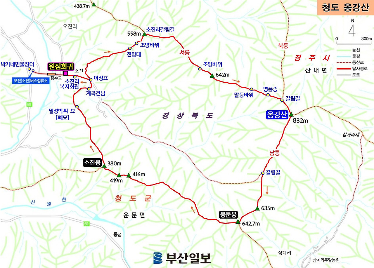 옹강산지도