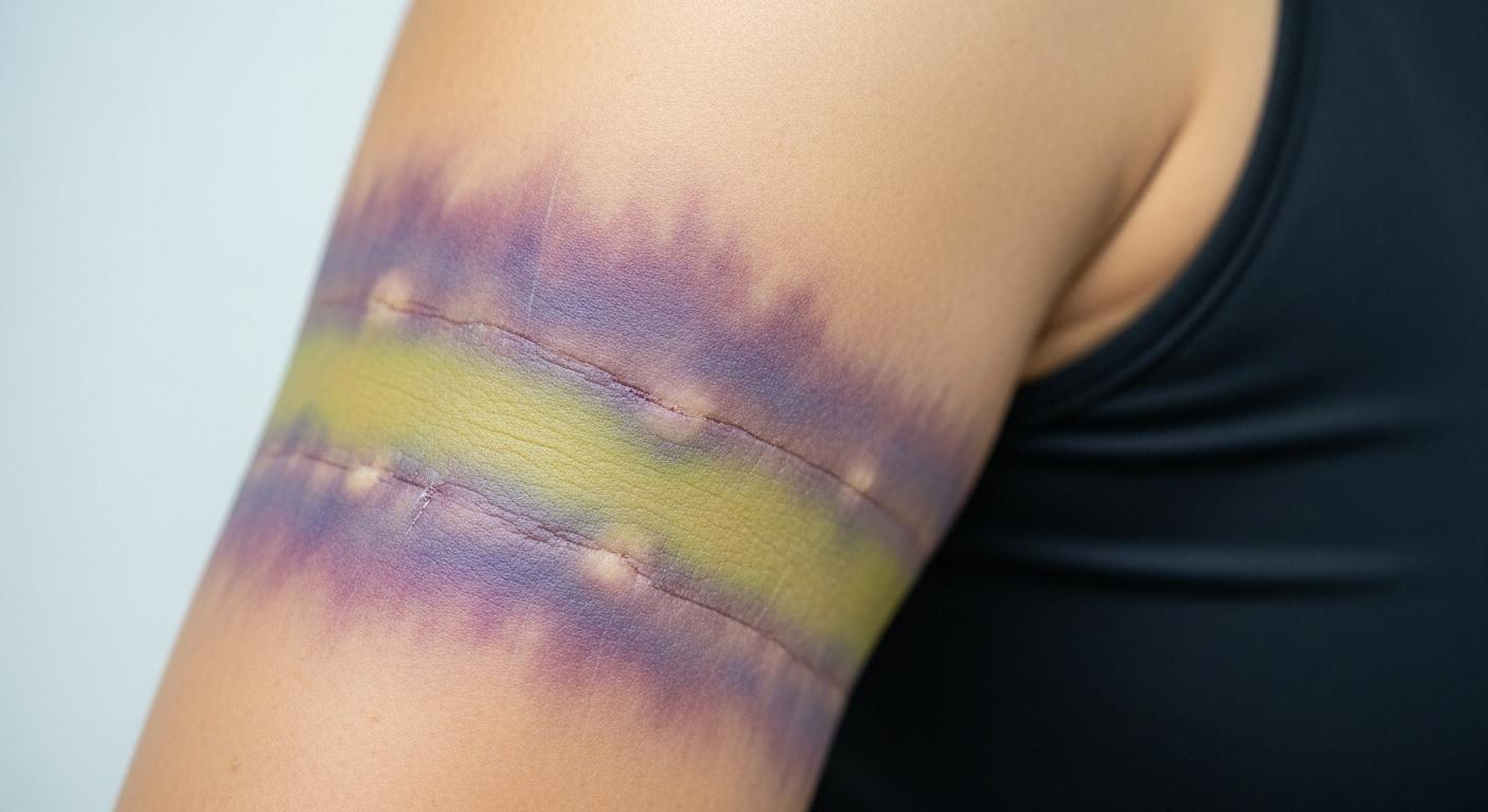 팔뚝살 시술 멍