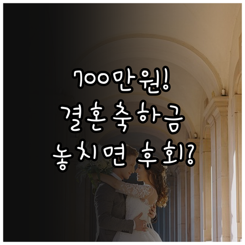 2025 논산시 결혼축하금 700만원..