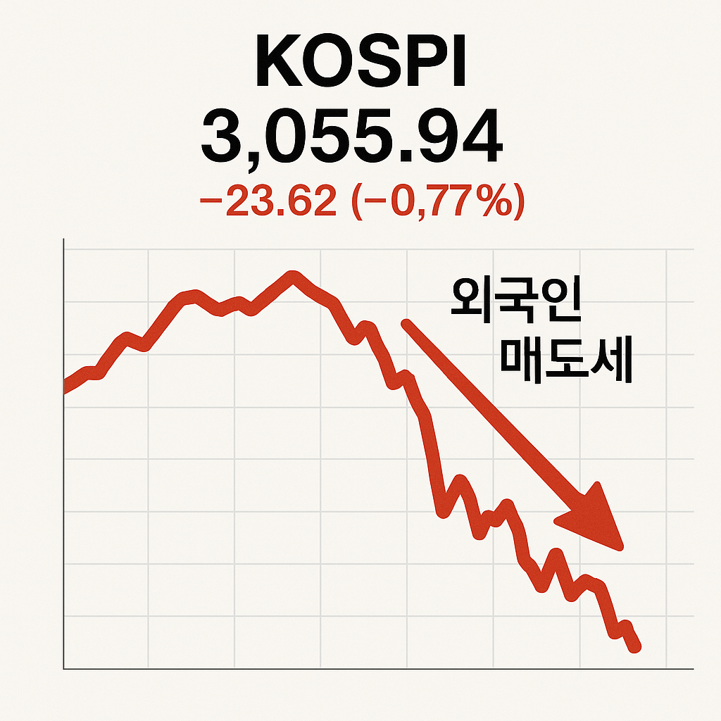 외국인 매도세