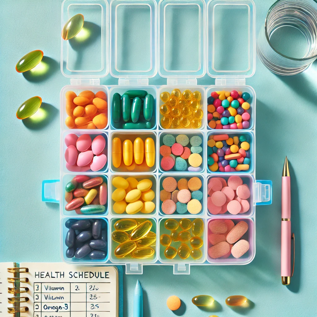 비타민과 오메가 3에 관련된 사진