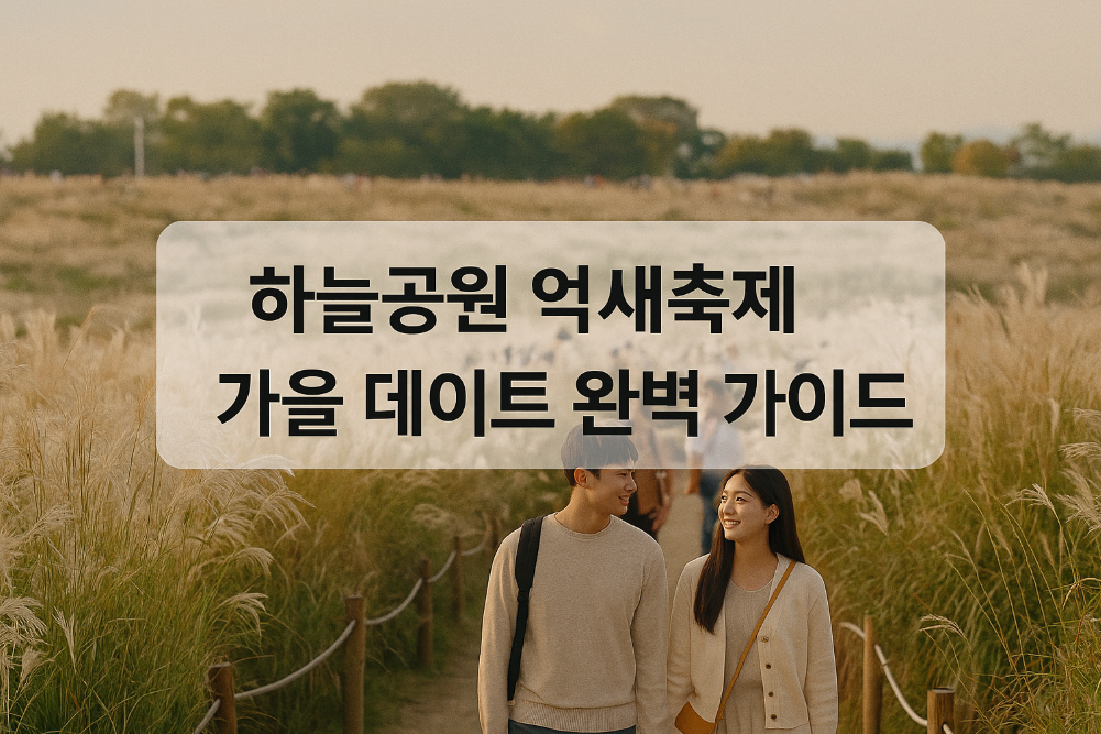하늘공원 억새축제 가을 데이트 완벽 가이드