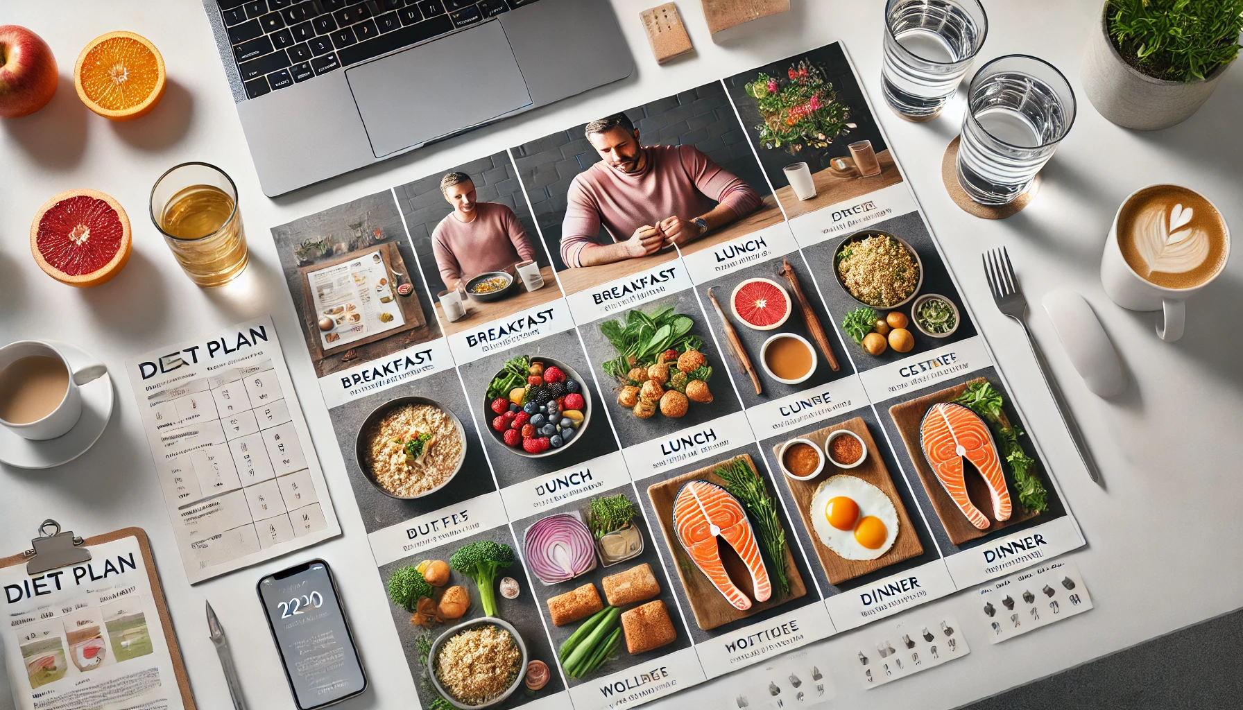 40대 직장인 식단 - 사진