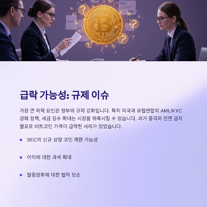 비트코인 시세 전망과 하락